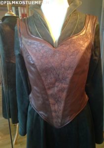 Tauriel leather corset