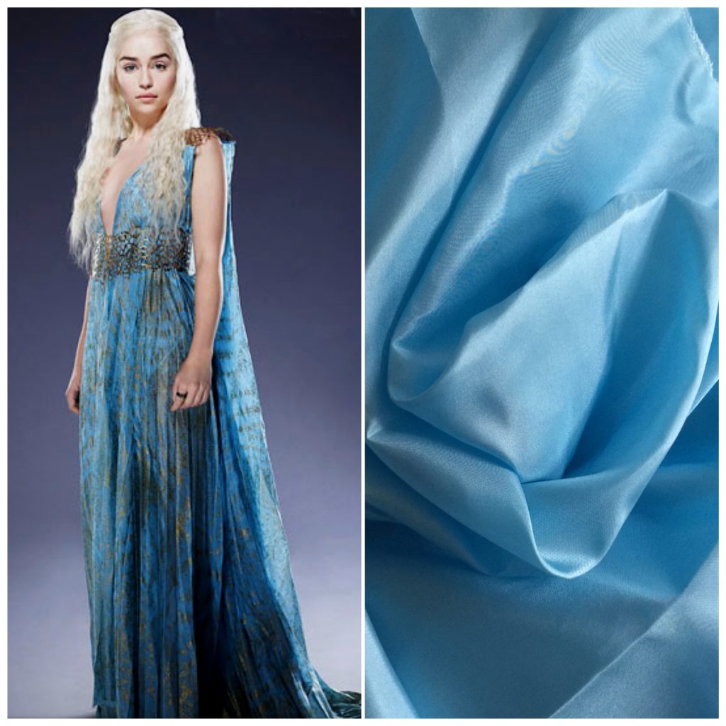 Daenerys Targaryen Blue Dress Qarth