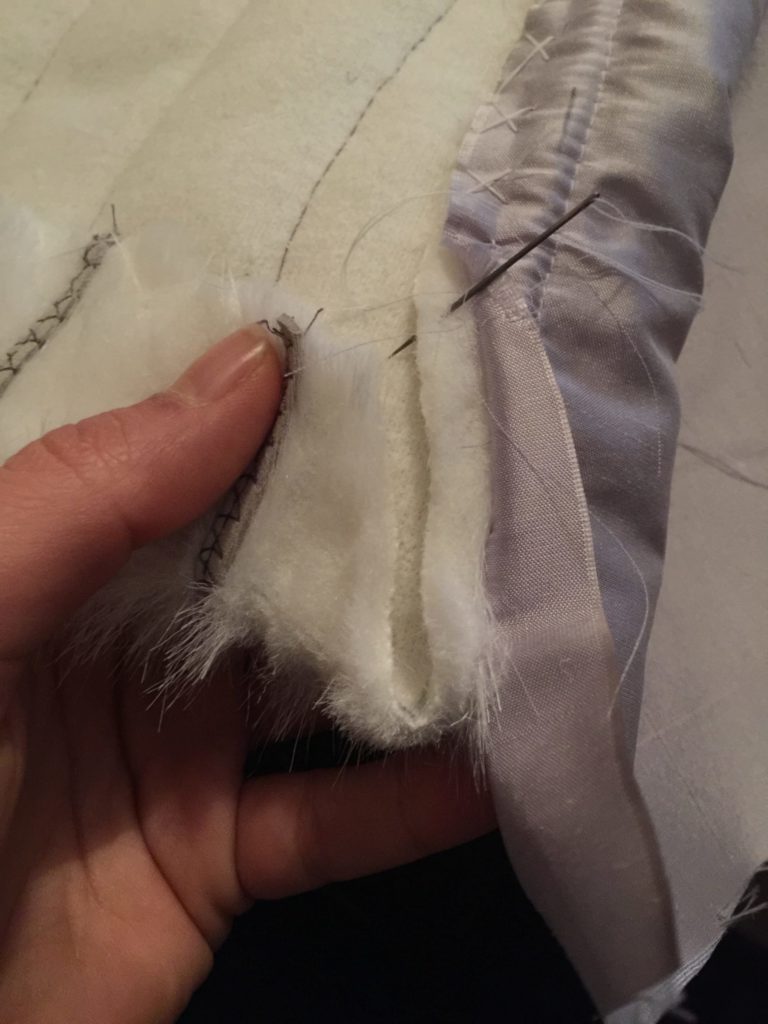 Daenerys white furcoat WIP 258